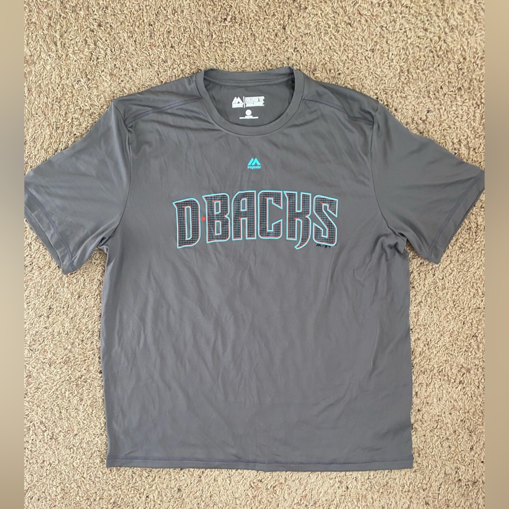 MLB Arizona Diamond Backs Majestic Evolution Tee Cool Base size 2XL